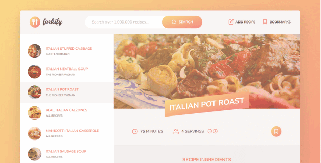 Forkify - Recipe Finder